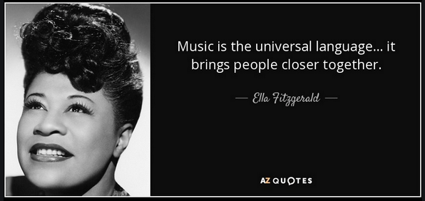 Ella Fitzgerald quote music